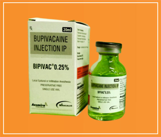 Bipivac 0.25%  ( Bupivacaine (0.25%) ) by Naprod