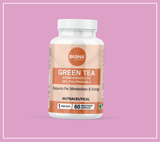Bionova YEŞİL ÇAY KAPSÜL 60'lı (Yeşil Çay Yaprağı Ekstresi-500 mg)