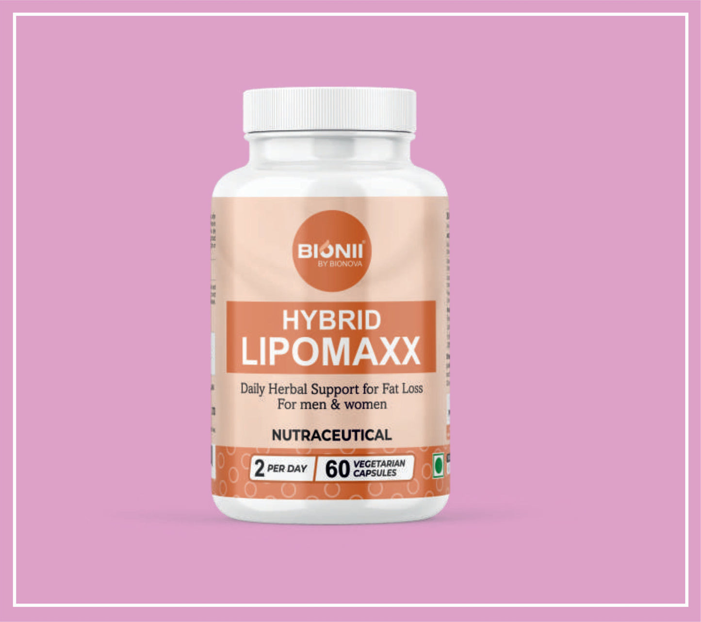 HYBRID LIPOMAXX KAPSÜL 60'lı (Garcinia Cambogia Ekstresi-250 mg, Yeşil Çay Ekstresi-180 mg, Üzüm Çekirdeği Ekstresi-20 mg, Karabiber Ekstresi-5 mg) Bionova'dan