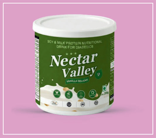 NECTAR VALLEY D (VANİLYA ŞEKERSİZ) 200 g (Bionova'dan Yeşil Çaylı, ALA'lı, Omega-3 ve CoQ10'lu Protein)