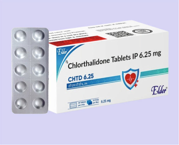 CHTD 6.25 TABS 10'S (Klortalidon 6.25mg) - Elder