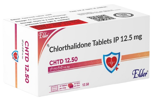 CHTD 12.50 TABS 10'S ( Chlorthalidone 12.5mg ) by Elder