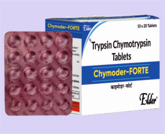 CHYMODER FORTE TABLET 20'LİK (Tripsin-Kimotripsin (100000 au)) Elder tarafından
