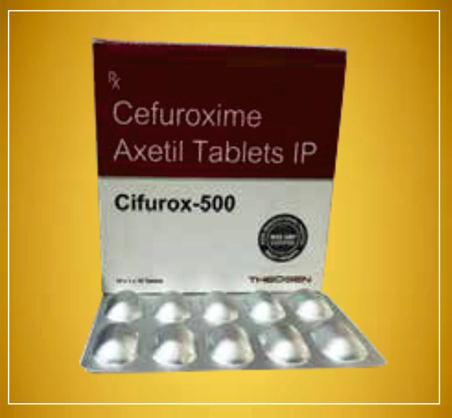 CIFUROX-500 TAB 10'S (Sefuroksim (500Mg)) Theon Tarafından