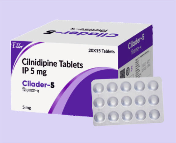 CILADER 5 TABLET 15'LİK (Silnidipin 5mg.) Elder tarafından