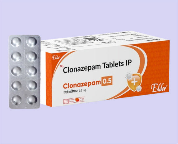 KLONAZEPAM 0.50 TABLET 10'LU (Klonazepam 0.5mg) - Elder