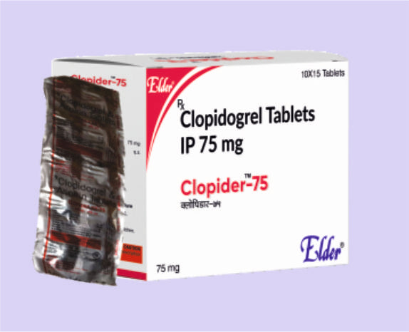 CLOPIDER 75 (15'LİK) TABLET 15'LİK (Klopidogrel 75MG) Elder ürünüdür