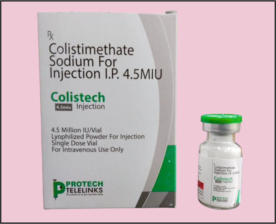 COLISTECH-4.5 MIU VİAL (Kolistimetat Sodyum (4.5 Milyon IU)) Protech tarafından