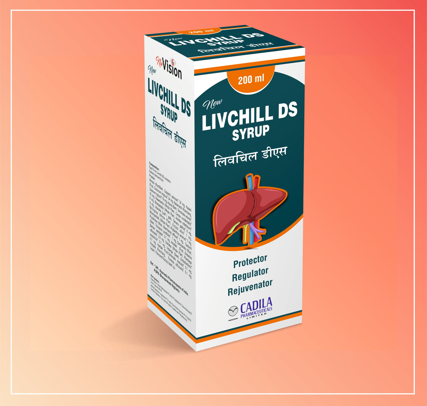 YENİ LIVCHILL DS 200 ML (1X200 ML) Ayurvedik Karaciğer Toniği