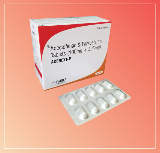 ACENEXT P TABLET (ALU-ALU) (20x10T) Aseklofenak 100 mg + Parasetamol 325 mg
