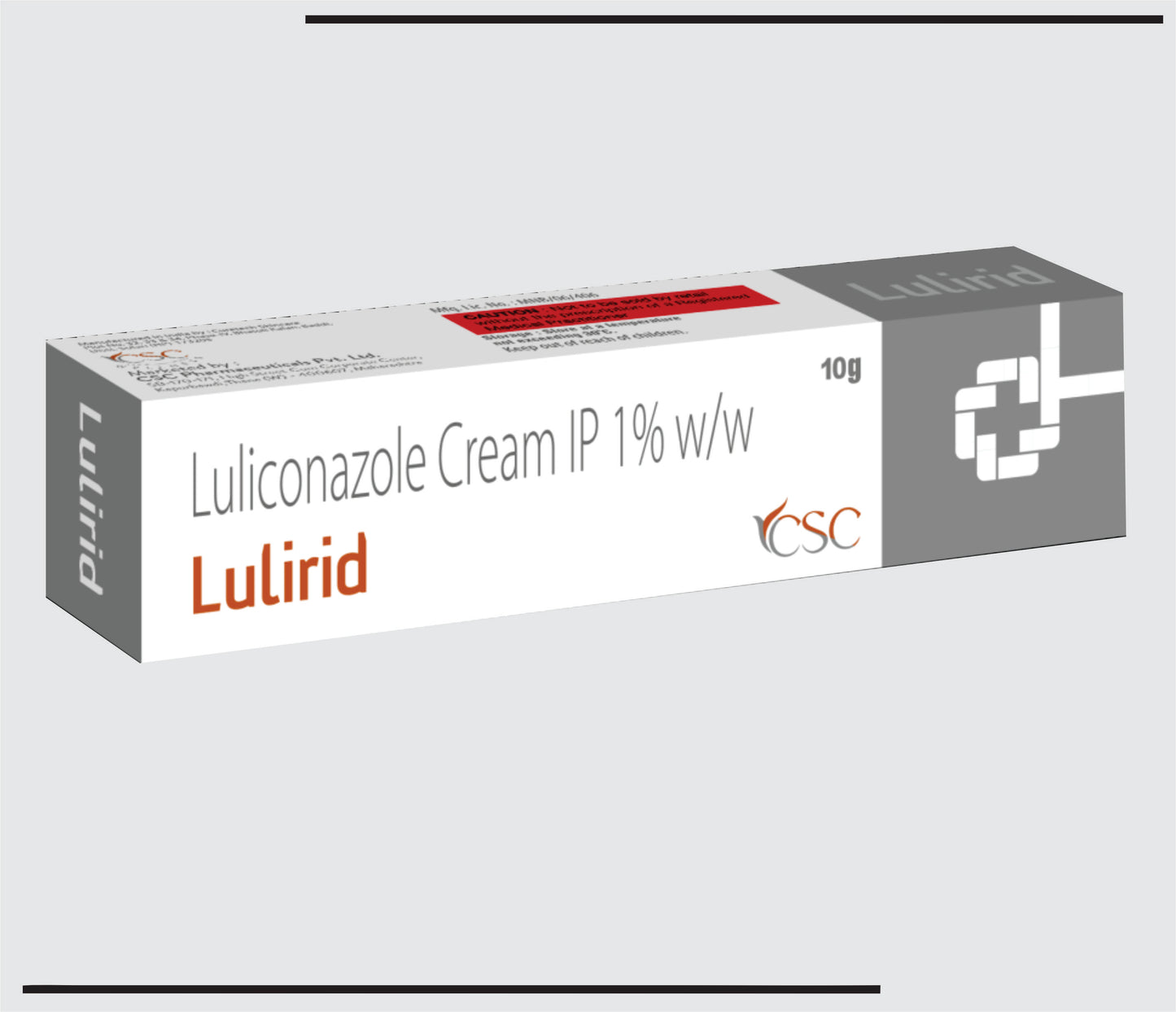 Lulirid Cream (10g) (10g )Luliconazole Cream 1 % Cream by CSC