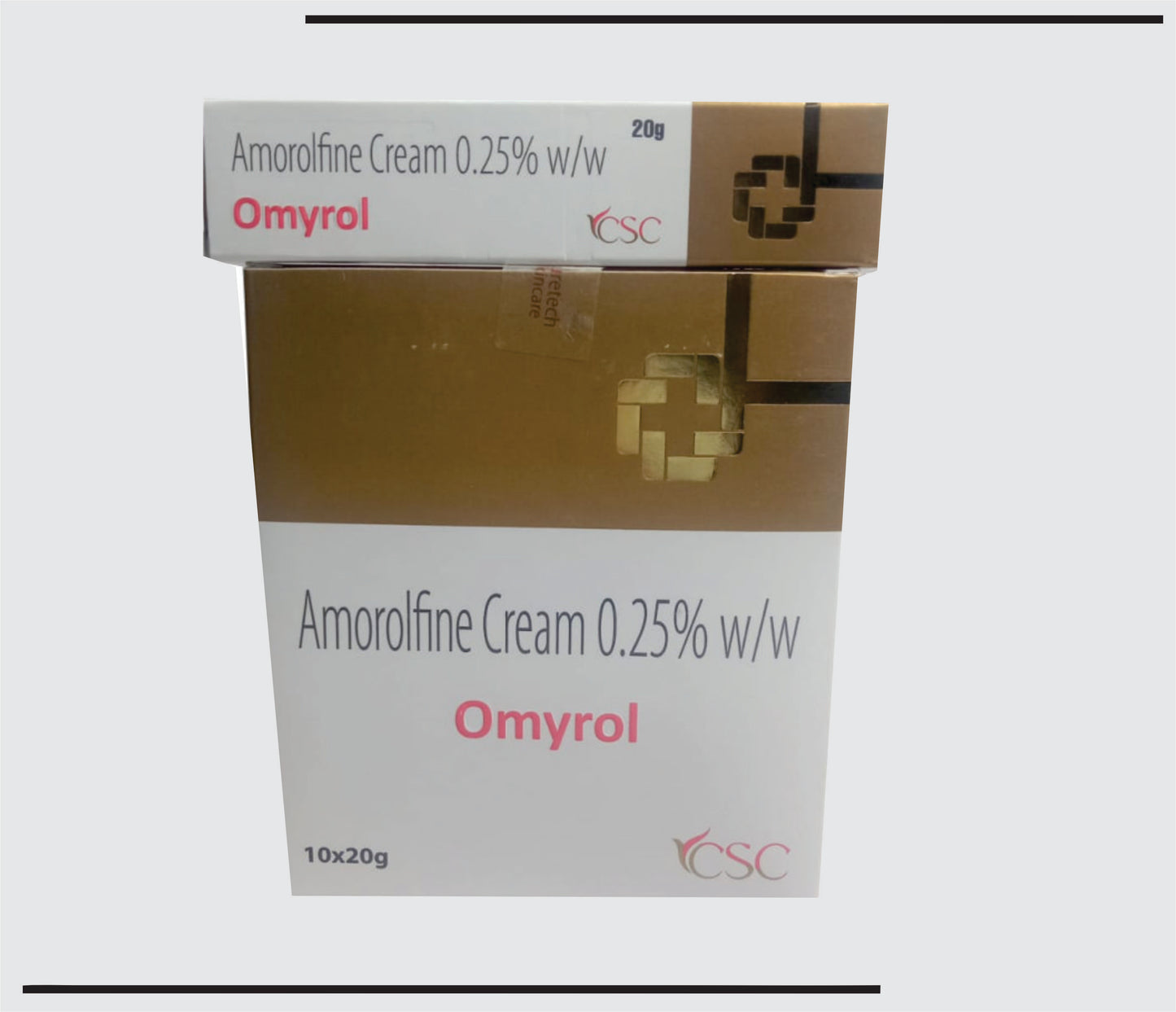 Omyrol  (20g )Amorolfine Cream 0.25% w/w by CSC