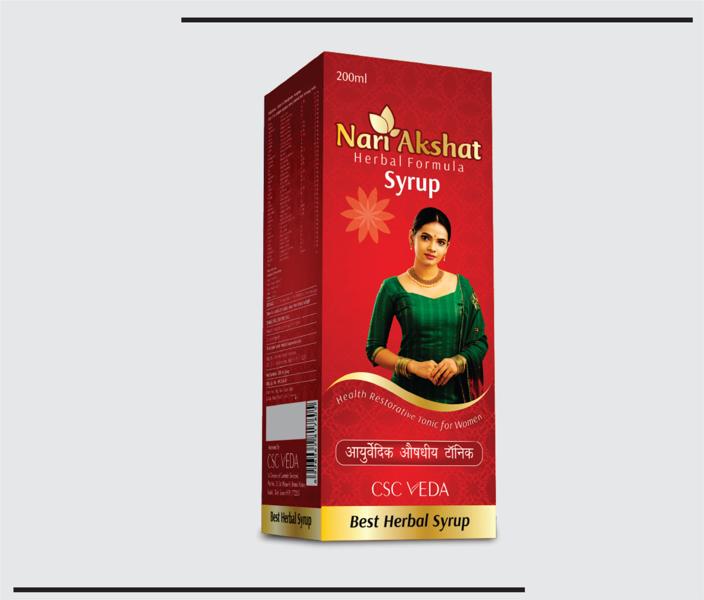 Nari Akshat Syrup (200ml )Health Restorative Tonic for Women by CSC