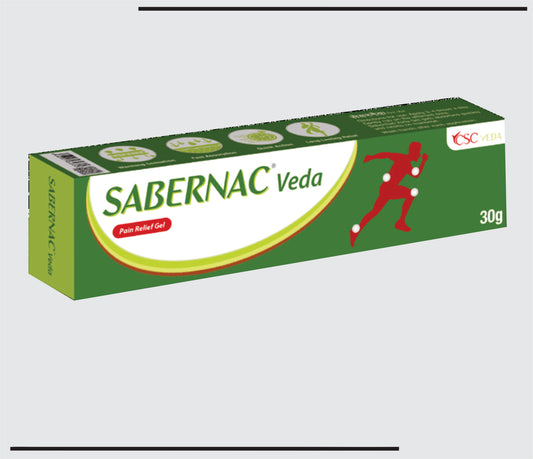 Sabernac Veda Gel  (30 gm  )Pain Relieving Gel  by CSC