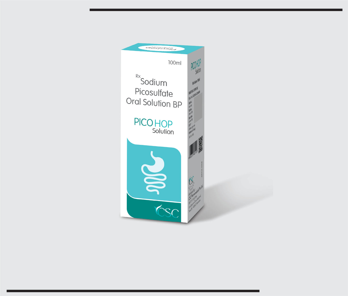 Picohop (100 ml  )Sodium Picosulfate BP 5 mg in a Flavour Sorbital Base by CSC