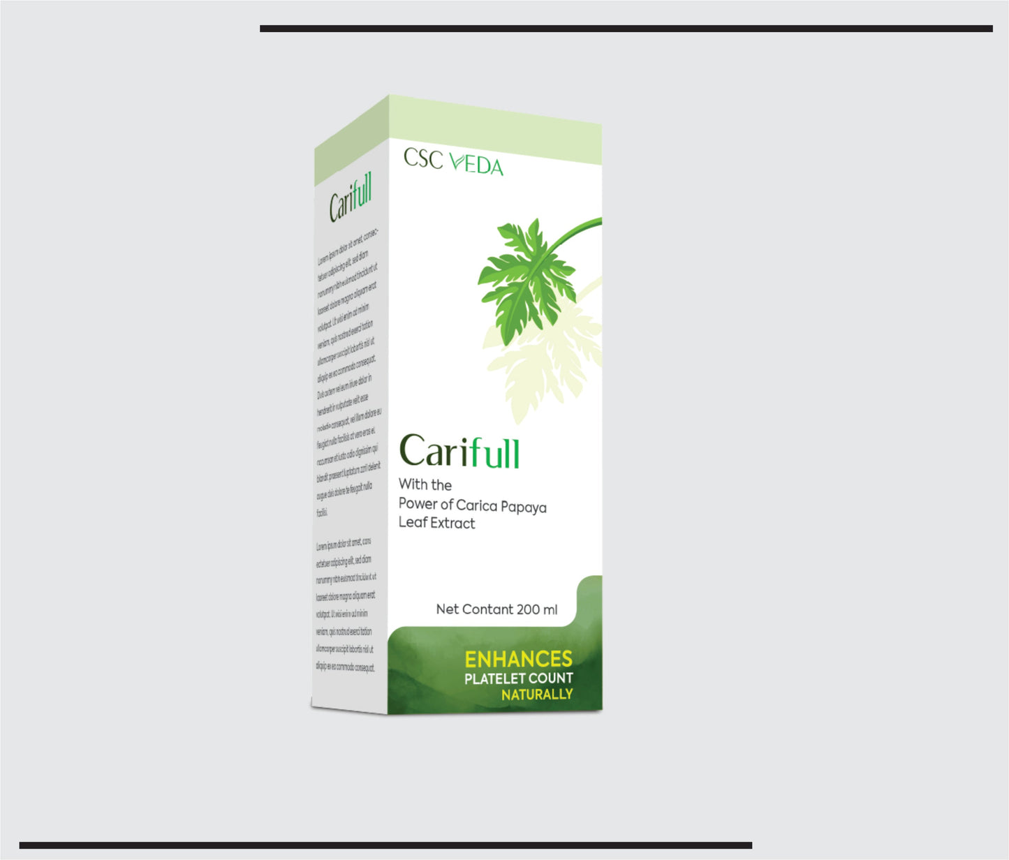 Carifull Şurup (200 ml) Trombosit Sayısını Destekler - CSC