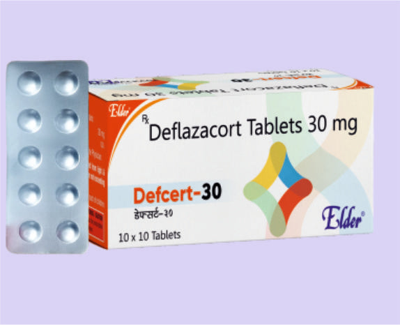 DEFCERT 30 TABLET 10'LU (Deflazacort 30 MG) Elder ürünü