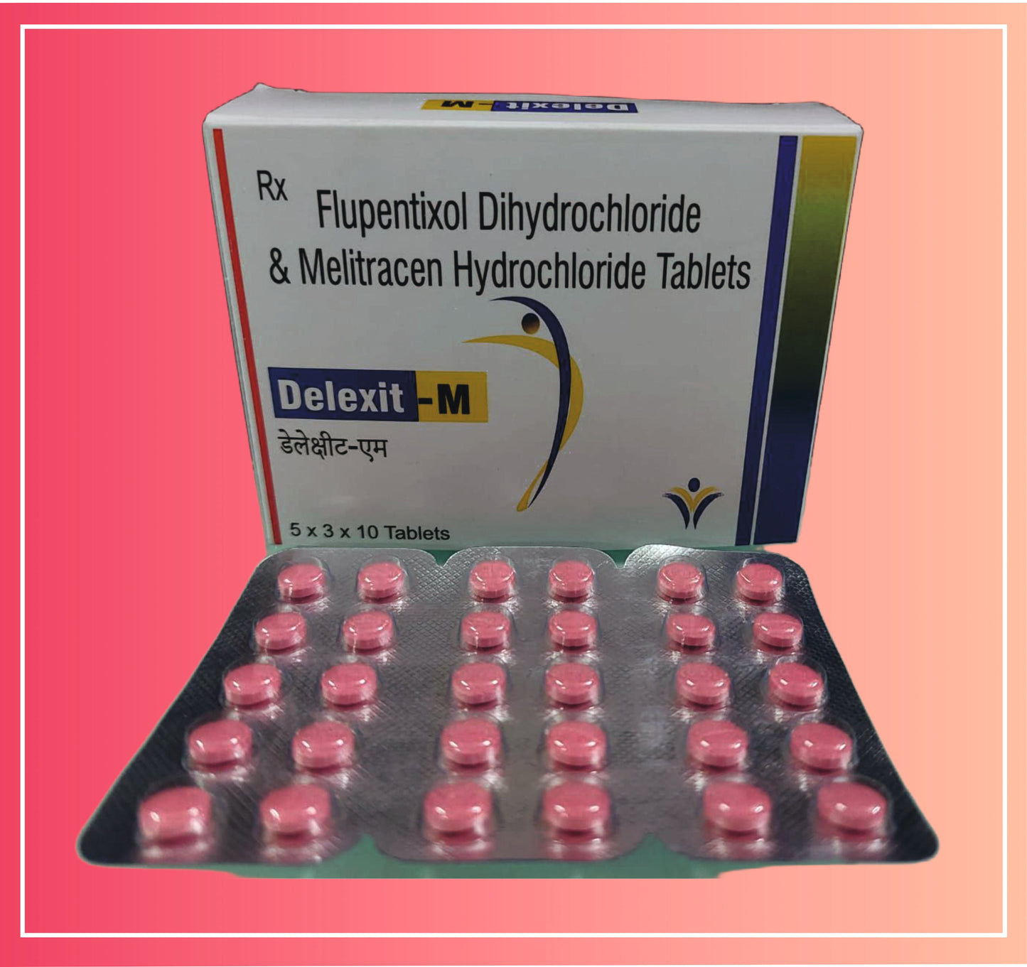 Flupentiksol Di Hcl 0,5, Melitrasen Hcl 10 {10 Tablet oranı} Dellwich'ten