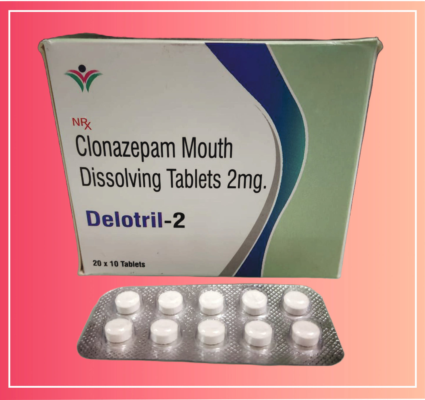 Klonazepam 2 (Md) {10 Tablet oranı} Dellwich tarafından