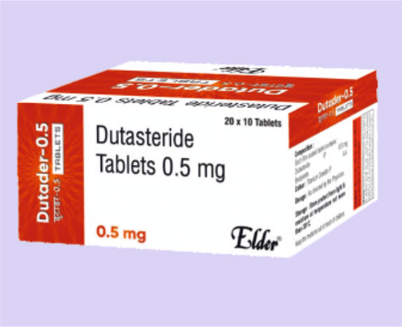 DUTADER 0.5 TABS 10'S ( Dutasteride 0.5mg ) by Elder