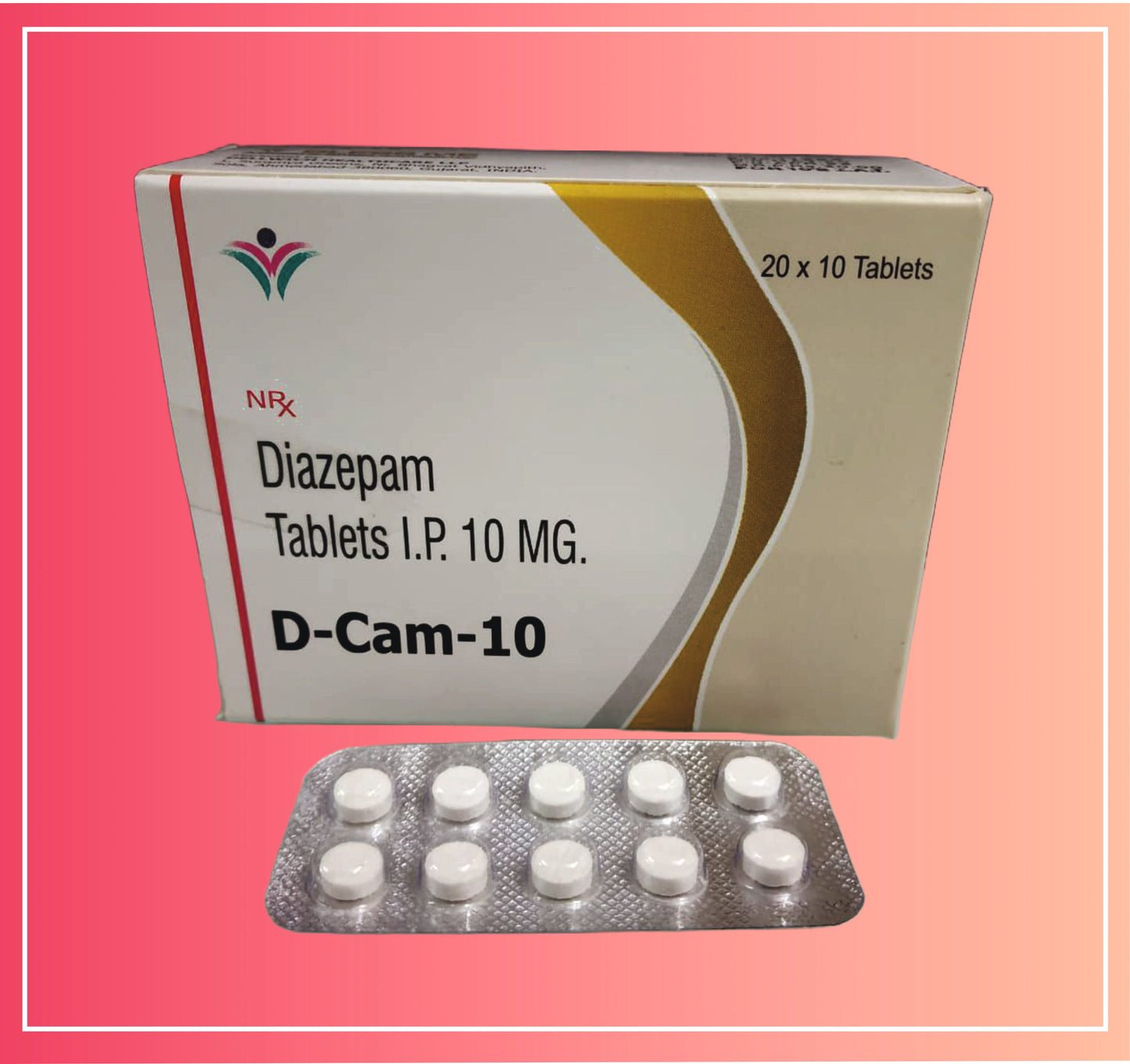 Diazepam 10 {10 Tablet olarak} Dellwich tarafından