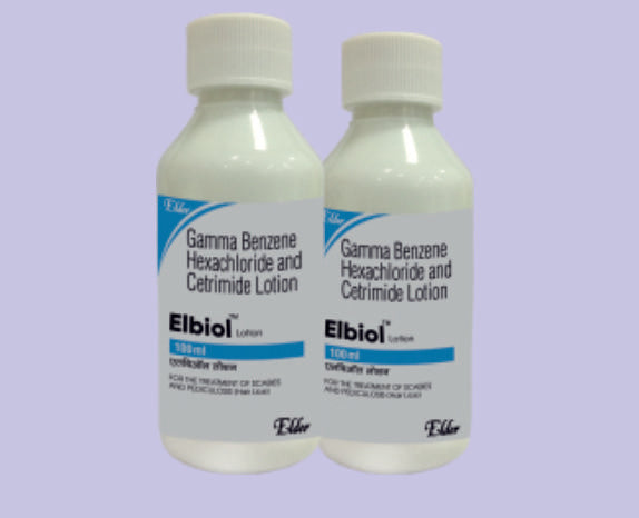 ELBIOL LOSYON 100ML (Gama Benzen Hekzaklorür %0,1, Setrimid %0,1) Elder ürünüdür.