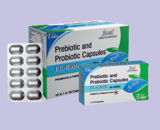 EL-BIOTIC KAPSÜL 10'LU (Prebiyotik ve Probiyotik) Elder ürünüdür