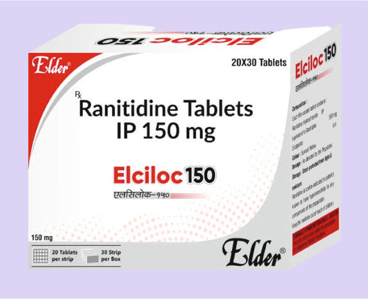 ELCILOC 150 TABLET 30'LUK (Ranitidin 150 mg) Elder tarafından