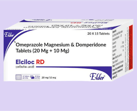ELCILOC RD TABLET 15'LİK ( Omeprazol Magnezyum 20mg, Domperidon 10mg Tablet ) Elder