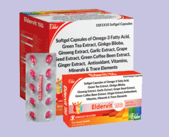 ELDERVIT 15G YUMUŞAK KAPSÜL 10'LU ( - ) by Elder