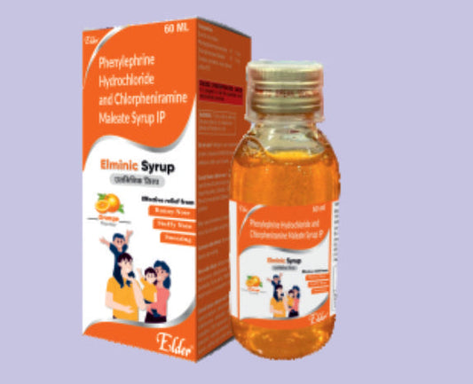 ELMINIC SYP 60ML (Fenilefrin 5 mg, KPM 2 mg) Elder tarafından
