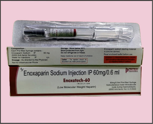 ENOXATECH 60 PFS ( Enoksaparin (60Mg) ) - Protech