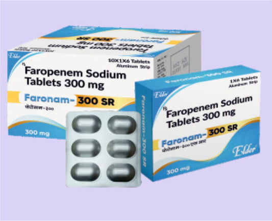 FARONAM 300SR TABLET 6'LI (Faropenem 300SR) Elder İlaç