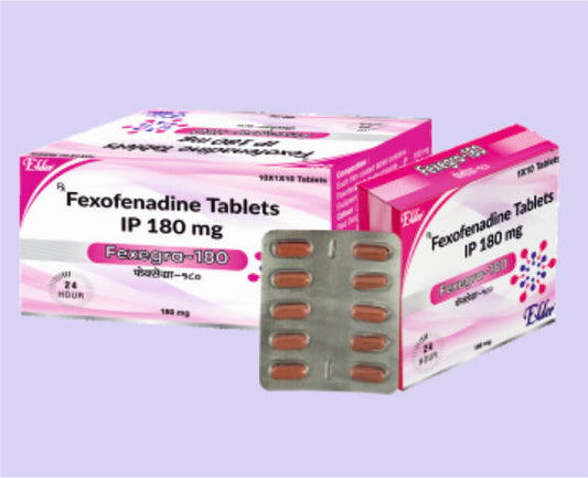 FEXEGRA 180MG TABLET 10'LU (Fexofenadin 180 MG) Elder İlaç