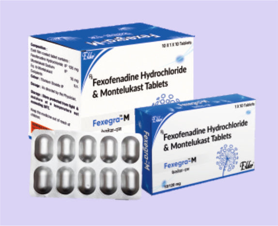 FEXEGRA M TABLET 10'LU (Montelukast 10mg, Feksofenadin 120mg) - Elder