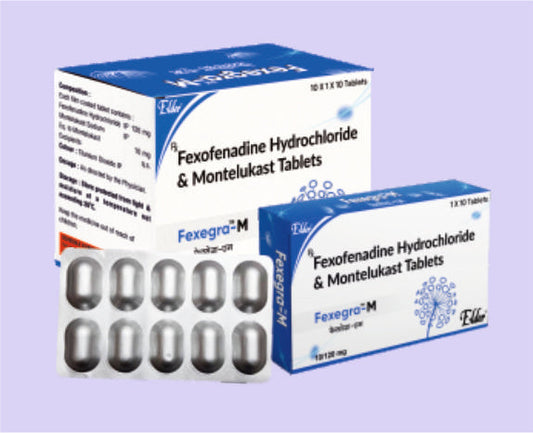 FEXEGRA M TABLET 10'LU (Montelukast 10mg, Feksofenadin 120mg) - Elder