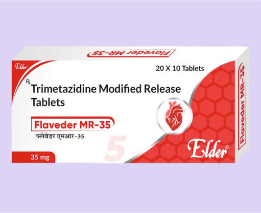 FLAVEDER MR 35 TABLET 10'LU (Trimetazidin 35mg (MR) Tablet) - Elder