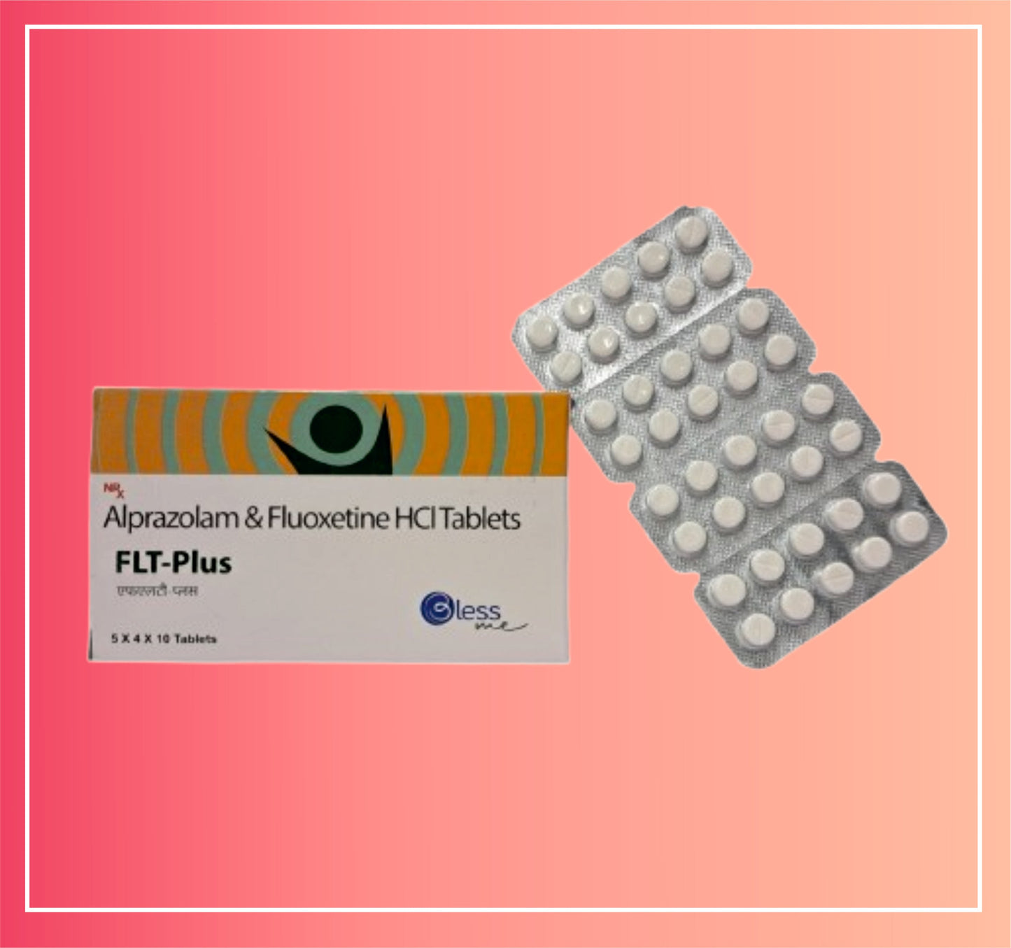Fluoksetin 20, Alprazolam 0.25 {10 Tablet} Dellwich tarafından