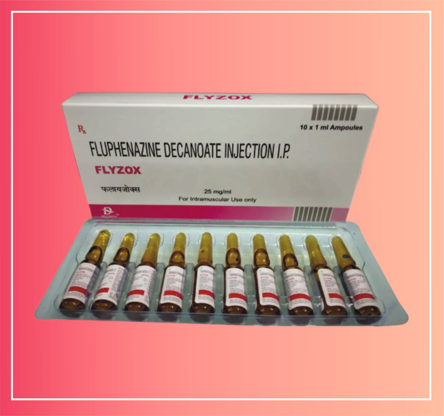 Flufenazin Dekanoat 25 Mg / 1 Ml {1 ml Enjeksiyon Hızı} Dellwich Tarafından