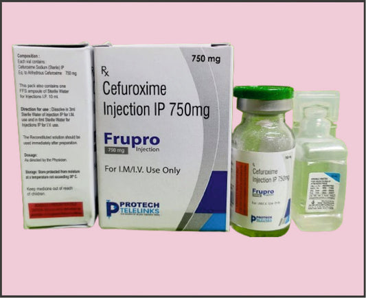 FRUPRO 750MG FLAKON ( Sefuroksim (750Mg) ) - Protech