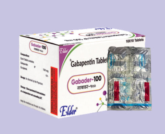 GABADER 100 TABLET 10'LU (Gabapentin 100 MG) Elder İlaç tarafından