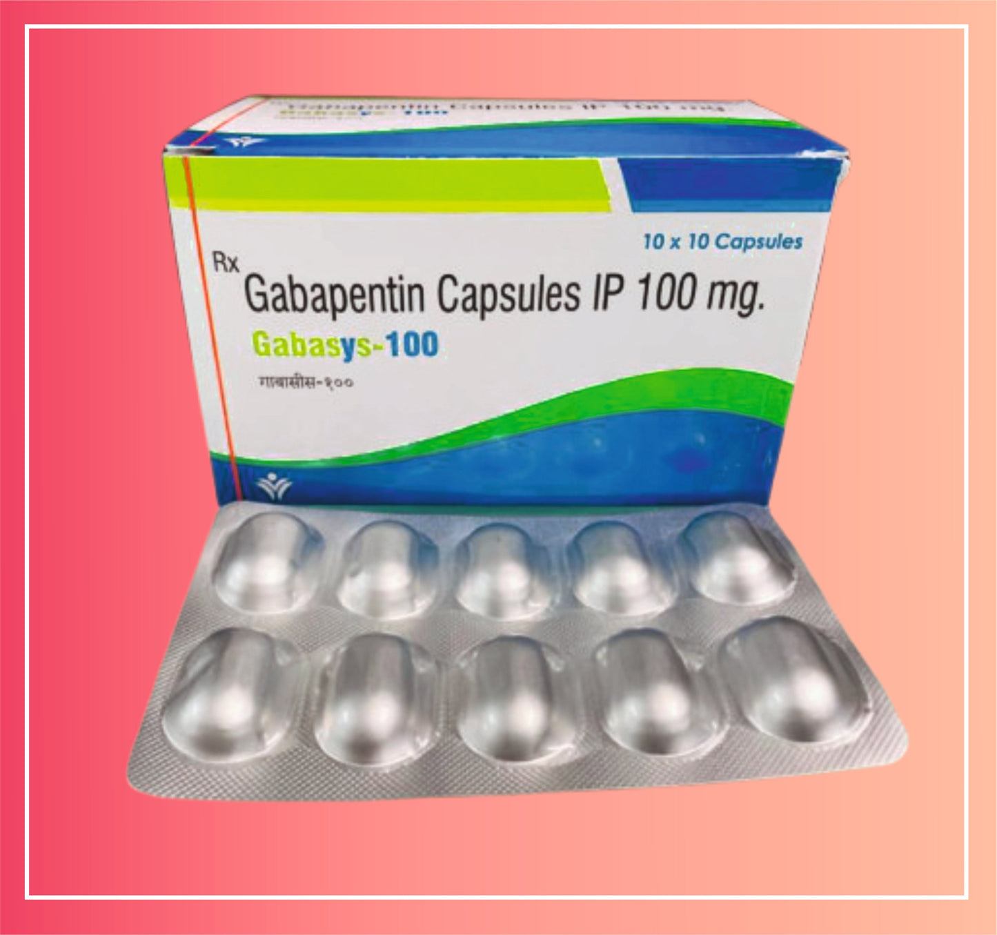 Gabapentin 100  {10 Kapsül Oranında} Dellwich tarafından