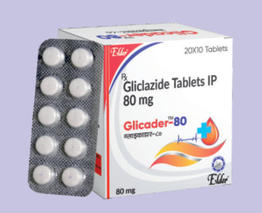 GLICADER 80MG TABLET 10'LU (Gliklazid 80 MG) Elder tarafından