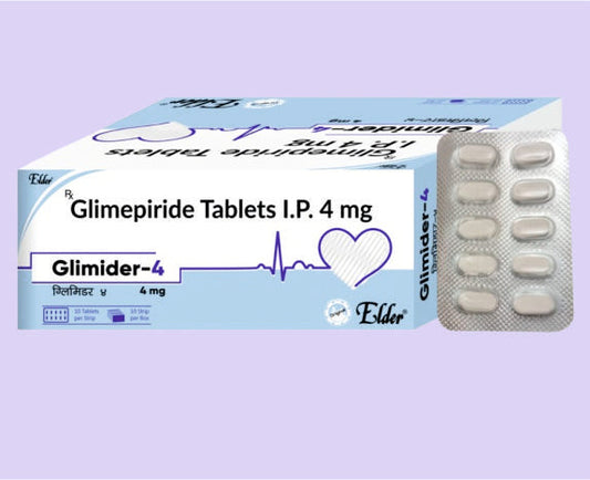 GLIMIDER 4 TABLET 10'LU ( Glimipride 4 MG ) Elder tarafından