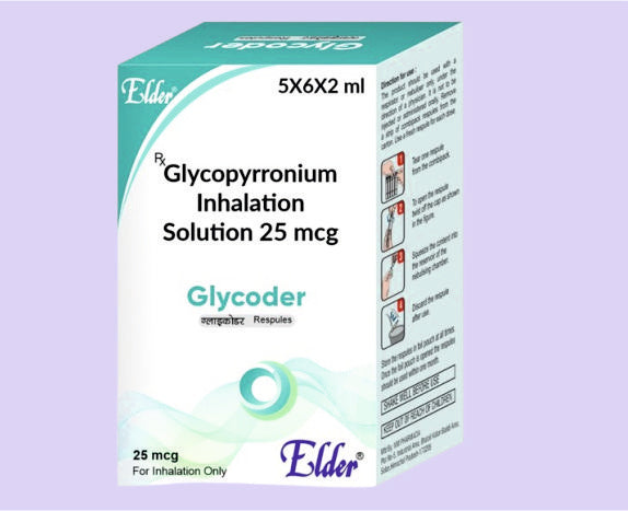 GLYCODER RESPOULES 6X2ML (Glikopironyum İnhalasyon Sol 25mcg) Elder tarafından