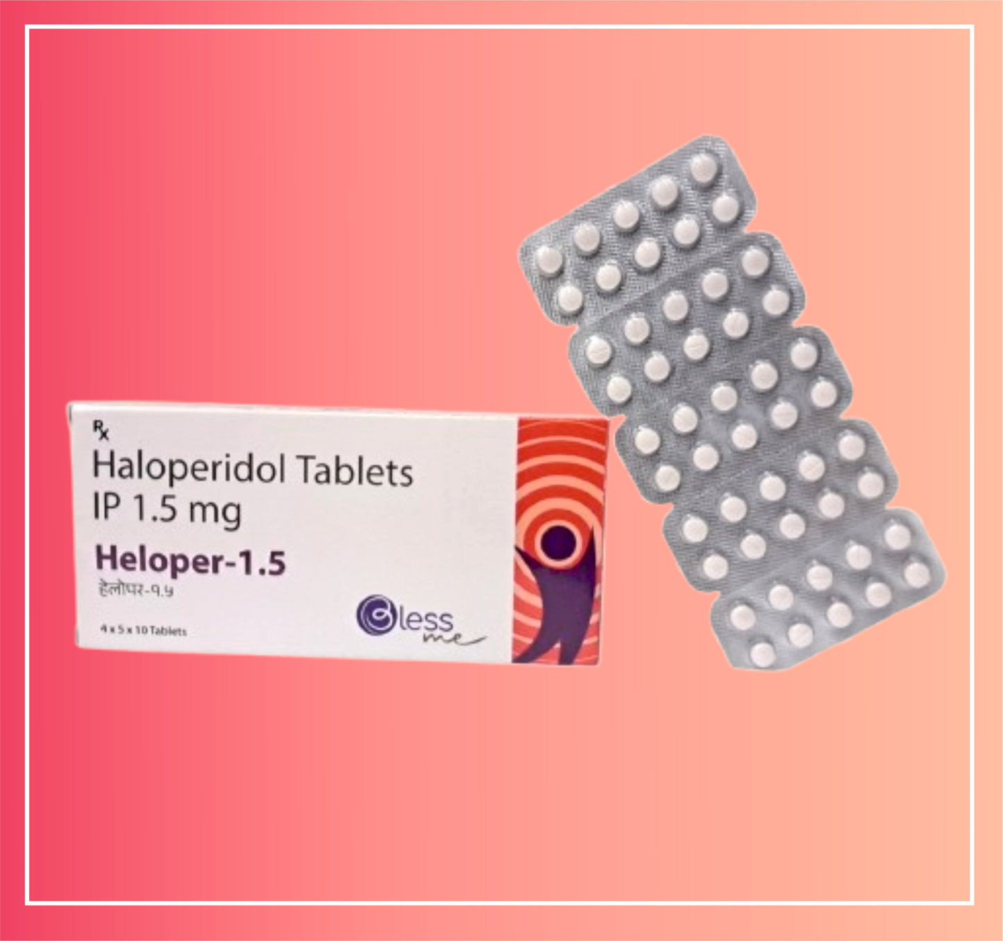 Haloperidol 1.5 {Dellwich tarafından 10 Tablet Hızında}