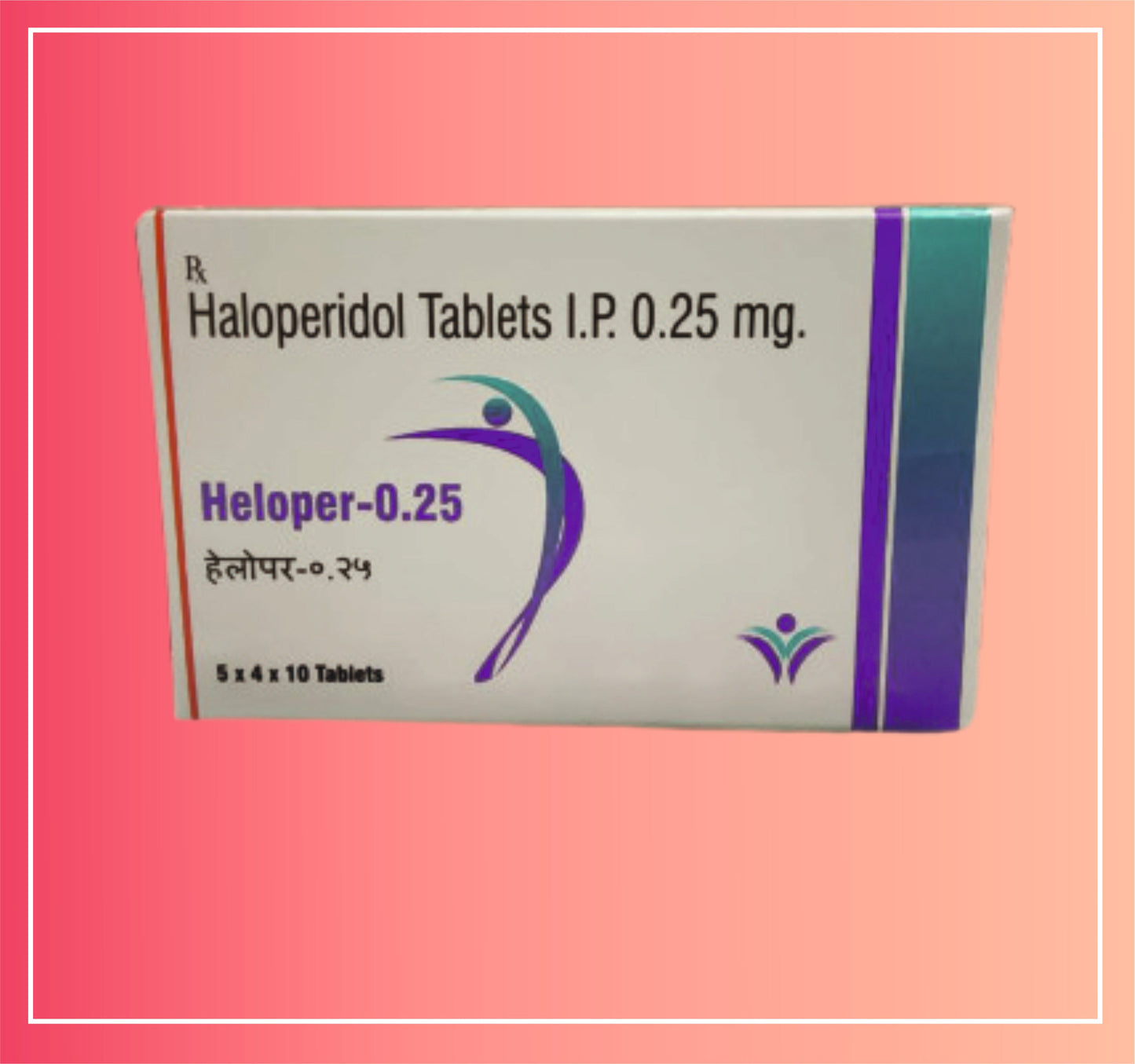 Haloperidol 0.25 Dellwich'ten {10 Tablet oranında}