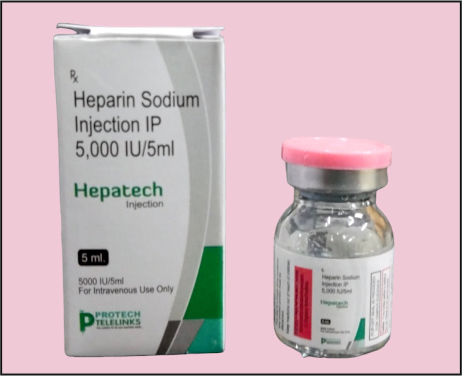 HEPATECH-5000 FLAKON ( Heparin (5000 IU) ) Protech tarafından