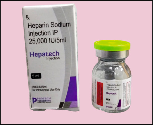 HEPATECH-25000 VIAL (Heparin (25000IU)) Protech üretimi