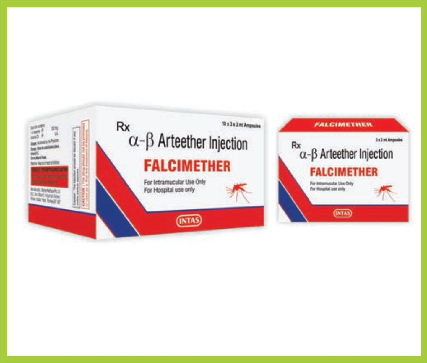 FALCIMETHER INJ 2 ML (Alpha-Beta Arteether 75 mg) by Intas
